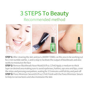 Lanbena Set Perawatan Kulit Penghilang Komedo, Set Masker Kupas Strip Serum Pengecil Pori-pori Bersih Mendalam - Product Image 5
