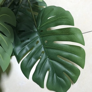 Plante artificielle <span class=keywords><strong>Monstera</strong></span> à 9 feuilles de 81 cm pour la décoration intérieure - Product Image 6