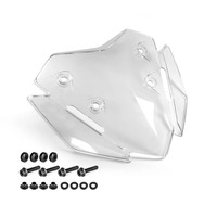 Extension de pare-brise universelle pour moto MOTERCROSS, déflecteur d'air avant, bande décorative en PVC pour XMAX125/XMAX250