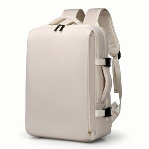 Cross-Border 15.6 Inch Large Capacity <b>Backpack</b> Men and Women's Lightweight Travel Bag for Business or Leisure Polyester Lining - Product Image 4
