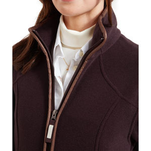 Veste polaire pour femmes de haute qualité pour uniforme d'entreprise ou commande en gros Logo personnalisé veste polaire à fermeture éclair pour femmes marque personnalisée - Product Image 5