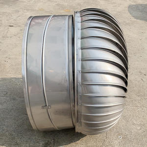 Ventilador de Techo, Extractor de Aire Eléctrico Impulsado por el Viento, Turbina de Ventilación de Techo, Acero Inoxidable - Product Image 3