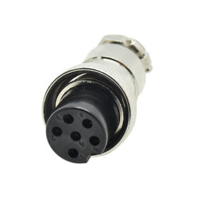 Không thấm nước kết nối hàn GX 6 pin bạc-mạ liên hệ với cảm biến Cáp Nam Nữ cắm Bảng điều chỉnh Núi Hàn cáp kết nối - Product Image 1
