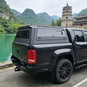 Pour VW <span class=keywords><strong>Amarok</strong></span> 2010+ : Capote en aluminium avec verrouillage - Contrôlée, sécurisée, avec vitre coulissante et conception à trois <span class=keywords><strong>portes</strong></span> - Product Image 4