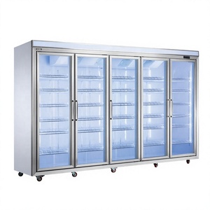 Réfrigérateur commercial 1000W <span class=keywords><strong>pour</strong></span> boissons avec compresseur externe, refroidissement rapide, sans givre, luxe, <span class=keywords><strong>pour</strong></span> supermarché - Product Image 4