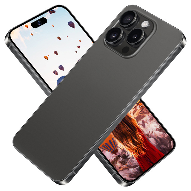 Brand I New Phone Unlocked Version 16 Pro Max Phone 6.8 Inch 16 Pro Max Cellphone 4G 5G Dual Sim 8GB+1TB 64MP Camera Have Logo