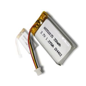Batería de polímero de iones de litio recargable de 552035 V 3,7 mAh con certificación UL - Product Image 2