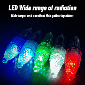 Luz de Pesca LED Recargable de 12cm/17cm, Lámpara Subacuática con Color Cambiable, Material ABS, 50000 Horas de Duración - Product Image 4