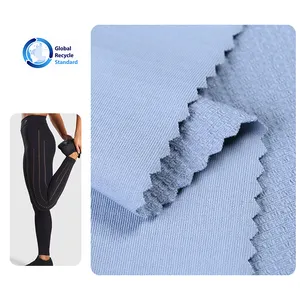 Top Hochwertige umwelt freundliche recycelte Polyester Französisch Terry Stoff für Bade bekleidung Badeanzug 4-Wege-Stretch-Handtuch Terry Kleidung