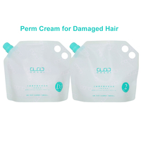 Traitement lissant et réparateur 2-en-1, crème permanente professionnelle pour boucles et lissage |   Convient aux cheveux sains et aux cheveux abîmés