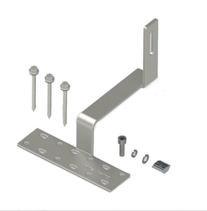 Système d'énergie solaire à cadre en acier inoxydable, montage sur toit à tuiles inclinées pour panneaux solaires photovoltaïques résidentiels - Product Image 3