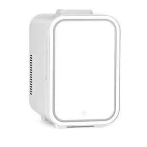 Refrigerador de belleza con acabado de espejo Hw de 4L con pantalla táctil LED, mini nevera de doble uso para coche y hogar - Product Image 5