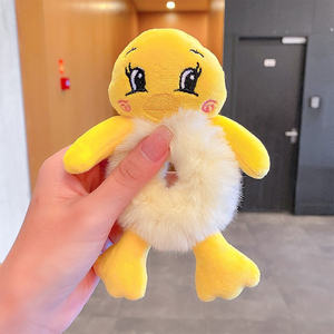 Divertidos Accesorios para el Cabello <span class=keywords><strong>de</strong></span> Peluche con Diseño <span class=keywords><strong>de</strong></span> Animales <span class=keywords><strong>de</strong></span> Dibujos Animados, Coleteros Elásticos <span class=keywords><strong>de</strong></span> Felpa <span class=keywords><strong>de</strong></span> Invierno con Forma <span class=keywords><strong>de</strong></span> Panda, Rana, Conejo y <span class=keywords><strong>Vaca</strong></span> - Product Image 4