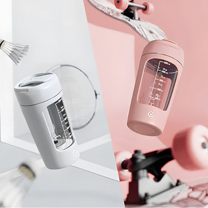 ジムプロテインシェイク用650mlポータブルフィットネス電気自己攪拌ミキシングコーヒーシェーカータンブラーボトル - Product Image 3