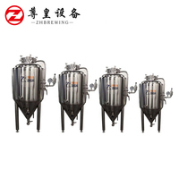 Réservoir conique de Fermentation de bière, acier inoxydable, 200L 300L 500L, haut masculin