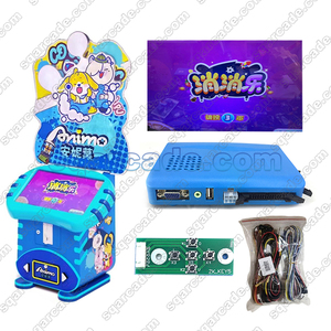 Xu-hoạt động DIY Arcade Kit tile-trận đấu trò chơi PCB board với Bo mạch chủ dây & màn hình cảm ứng trẻ em 'mô phỏng trò chơi video - Product Image 3
