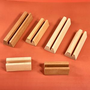 Wooden calendar base, beech wood, ebony wood, business card holder, wooden card holder, <b>memo</b> <b>pad</b>, postcard holder - Product Image 2