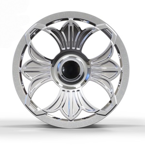 Ruedas Forjadas HZH, Nuevo Diseño 6061-T6, Forjado Ligero Personalizado, 18 19 20 21 22 23 24 Pulgadas 5X112 5X114.3 5X120 para Mercedes <span class=keywords><strong>Audi</strong></span> - Product Image 1