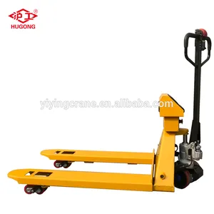 Groothandel Weegschaal Pallet Jack 5 Ton Pallet Truck Voor Vrachtvervoer