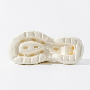 Sandales compensées pour femmes, style tendance, été, semelle EVA extra-épaisse, antidérapante, douce, pour l'extérieur, assurance qualité - Product Image 6