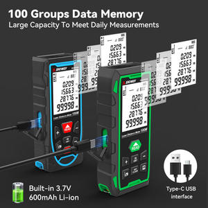 Télémètre laser Sndway 100m <span class=keywords><strong>Rechargeable</strong></span> par <span class=keywords><strong>USB</strong></span> Règle électronique avec ruban à mesurer Télémètre laser - Product Image 4