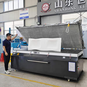 BYTCNC Termoform Silikon Membran Katı Yüzey Plastik Şekillendirme Corian Vakum Pres Makinesi - Product Image 4