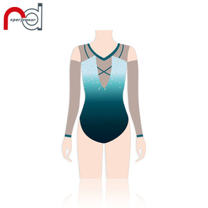 <span class=keywords><strong>Justaucorps</strong></span> de gymnastique pour filles sur mesure à double doublure en spandex, magnifiques <span class=keywords><strong>justaucorps</strong></span> de gymnastique en gros - Product Image 3