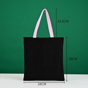 Bolsas de Tela Personalizadas, Recicladas y Reutilizables, MOQ Bajo, Bolsas de Compras de Algodón para Mujer con Logotipo - Product Image 6