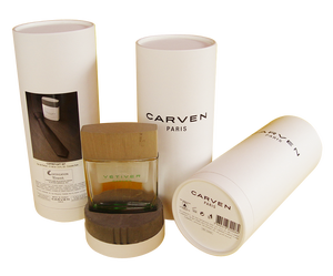 HONGE Nouveau Design Flacons de Parfum en Verre 50 ml 100 ml Emballage Protecteur Boîte Cylindrique pour Tube de Parfum Tube en Papier pour Parfum Parisien - Product Image 3