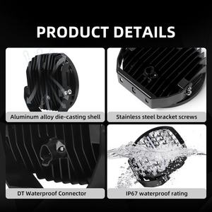 Công suất cao siêu sáng dẫn ánh sáng làm việc với DRL 170W 8.5inch chùm hẹp tại chỗ/Combo off-road SUV sửa đổi xe phụ kiện ánh sáng - Product Image 4