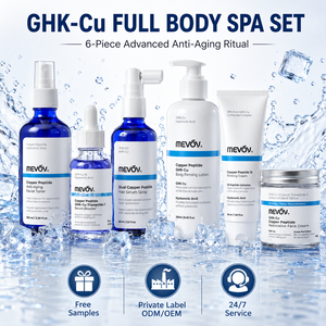 Rituel anti-âge GHK-Cu pour le visage, le corps et les cheveux, <span class=keywords><strong>soin</strong></span> de la peau au peptide de cuivre, ensemble de soins du corps complet - Product Image 1
