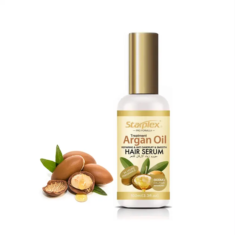 Hot Sale Starplex Organic Organ Oil Nourishing Herbal Moroccan Argan Essential Oil for Hair