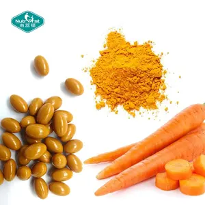 Private Label Beta Carotene integratori 10000 IU Beta-Carotene olio capsule di luteina Softgels per la salute degli occhi