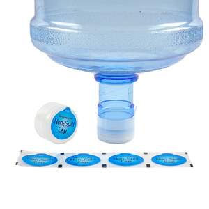 <span class=keywords><strong>Tapas</strong></span> de Plástico PE de Alta Calidad de 55 mm, Anti-Salpicaduras, Fáciles de Abrir, para Botellas de Agua de 19 Litros, 20 Litros, 5 Galones - Product Image 6