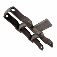 662 667H 667X 667K 88C 88K 667XH Convoyeur Détachable Goutte En Acier Forgé Pintle Chaîne avec Pignon pour Mélangeur D'alimentation Engrais