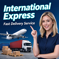 Service de messagerie express Chine-Émirats arabes unis, transitaire, livraison aérienne rapide, service de livraison à domicile pour colis d'échantillons