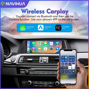 NaviHua Radio de Coche Android de 10.25 Pulgadas para BMW Serie 5 F10 NBT CIC, Sistema Multimedia con Carplay, Navegación, Actualización de Monitor - Product Image 5