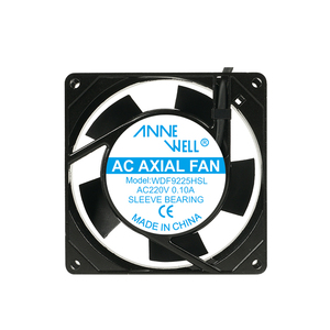 Ventilador de Refrigeración para Caja de Ordenador de 92x92x25mm con Rodamiento de Bolas, AC220V, 3.5 Pulgadas, 9225, Personalizable OEM ODM, para Máquina de Mascarillas - Product Image 6