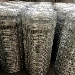 Malla de Alambre de Hierro con Nudos Fijos para Campos Agrícolas, Personalizada para Fábricas, de Alta Resistencia, Galvanizada en Caliente, para Cercas de Ciervos y Ganado - Product Image 1