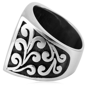 yunnique <b>Titanium</b> Steel Square <b>Ring</b> Men's Geometric Fashion Jewelry Gift 213004 - Product Image 4