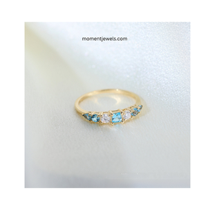 Simple 925 Sterling <b>Silver</b> Geometric <b>Ring</b> Minimalist Dainty Band Stackable Elegant Jewelry for Women - Product Image 4