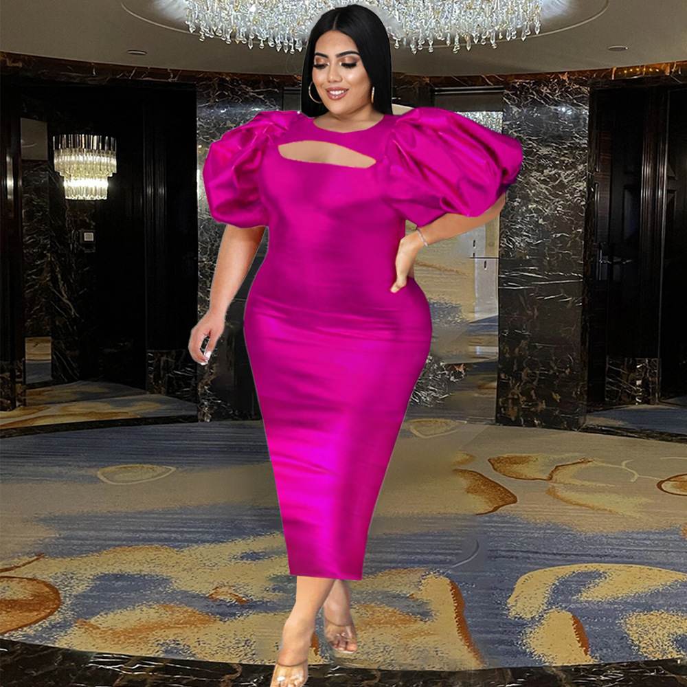 strapless open back dress La Femme A-Line Long Lace-Bodice Plus-Size Prom Gown main image 0