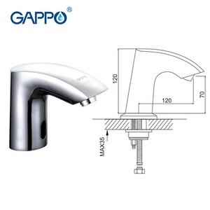 उच्च गुणवत्ता सेंसर बेसिन नल मिक्सर पानी की बचत स्वत: अवरक्त आगमनात्मक नल मिक्सर G518 - Product Image 6