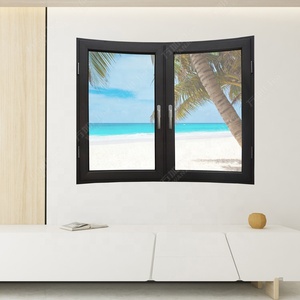 Portes courbées en verre, arc en aluminium, fenêtres, <span class=keywords><strong>baie</strong></span> et arc en aluminium - Product Image 2