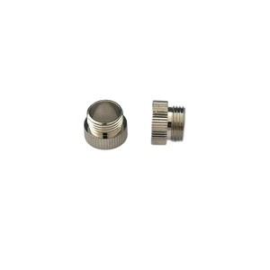 Manchon à visser en T sur mesure M4 M6 M8, insert fileté métrique en acier au carbone nickelé, filetages externes moletés, support OEM - Product Image 3