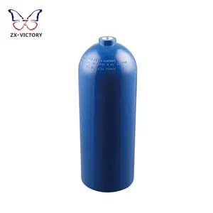 ZX TPED 8L Scuba Diving Tank 200bar Aluminum Gas Cylinder Portable Breathing Oxygen Tank for Diving