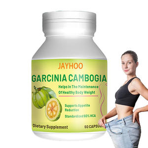 OEM/ODM Pure Garcinia Cambogia Suplemento de hierbas de origen natural para bajar de peso Bloqueador de carbohidratos Adelgazante - Product Image 1