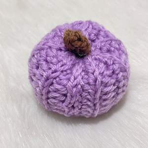 ミニ手かぎ針編みパンプキンオーナメントニットソーイング織りおもちゃお祝いハロウィーン装飾人形マタニティエイジ - Product Image 5