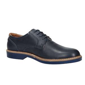 Chaussures habillées en cuir bleu Derby pour hommes Imac, talon de 3 cm, tailles 40, 41, 42, 43, 44 - Product Image 2