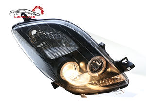 CARMATES Vente Chaude <span class=keywords><strong>Phare</strong></span> Assemblage LED DRL Avant Lampes Clignotant <span class=keywords><strong>Phare</strong></span> Pour <span class=keywords><strong>Toyota</strong></span> <span class=keywords><strong>Yaris</strong></span> <span class=keywords><strong>2006</strong></span> 2007 2008 2009 - 2012 - Product Image 3